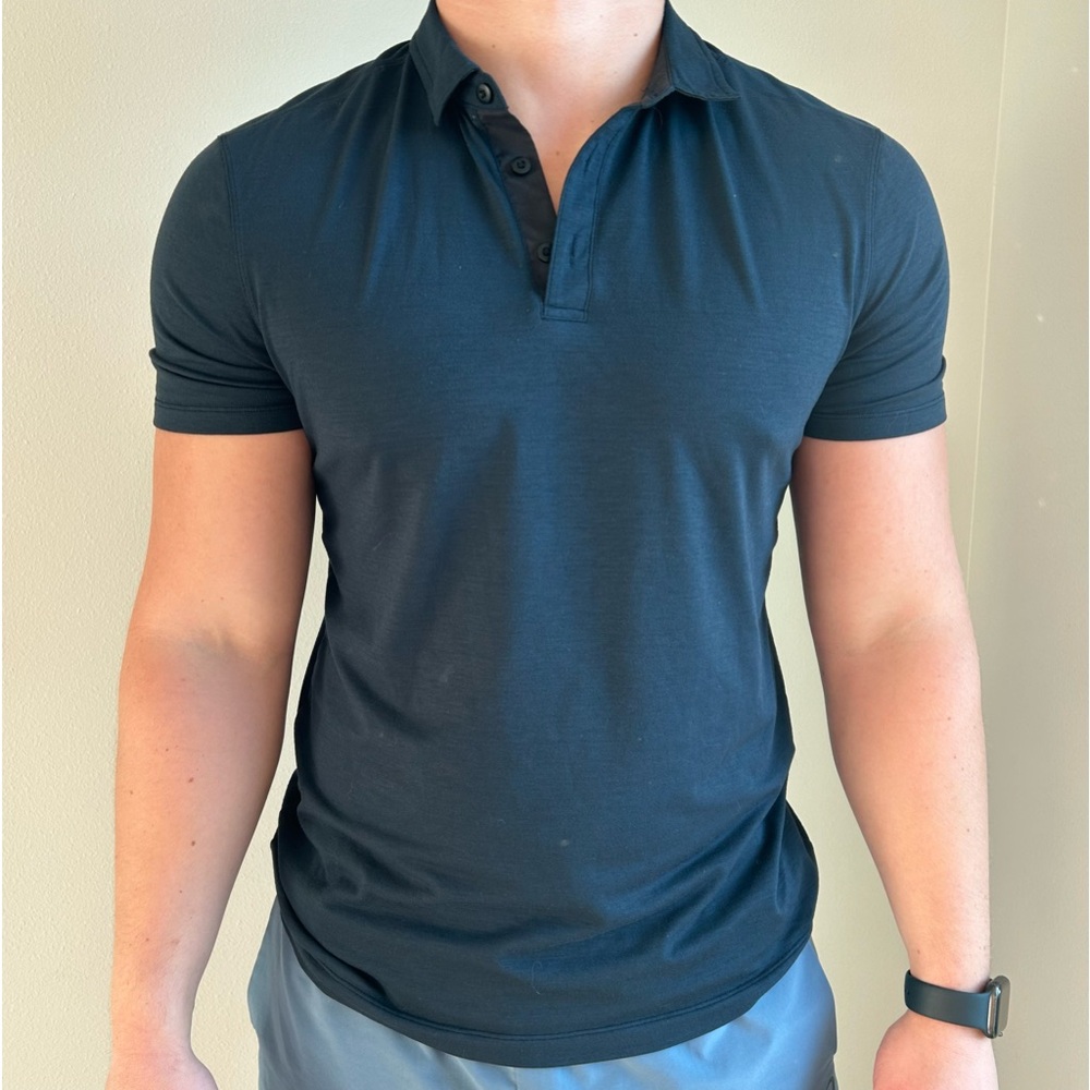 Men’s Lululemon Navy Blue Polo Shirt